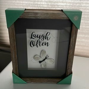 Laugh Often Pictured Frame